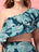 Ruffled Sleeve Cotton Co-Ord Outfit For Women