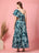 Ruffled Sleeve Cotton Co-Ord Outfit For Women