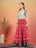 Frill Border Handcrafted Cotton Lehenga Choli Set For Women