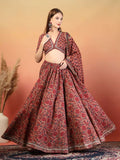 Luxury Handcrafted Lehenga Choli Set With Dupatta For Women
