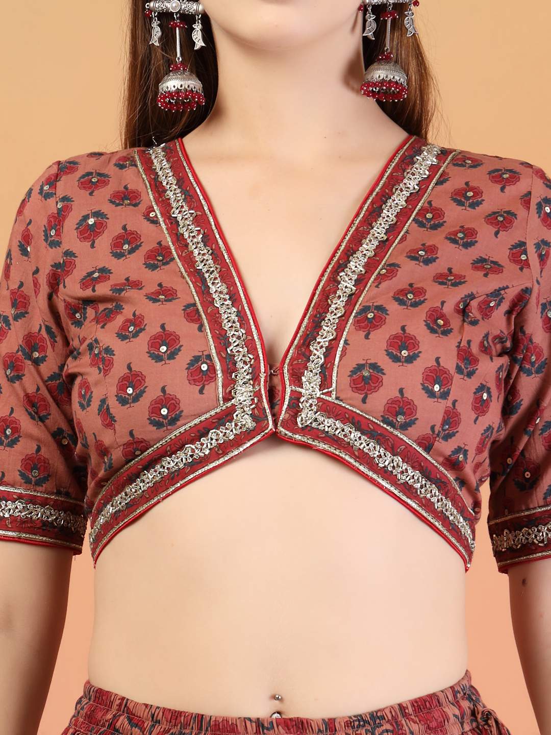 Luxury Handcrafted Lehenga Choli Set With Dupatta For Women