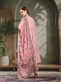 Tiered Kurta With Cotton Pants And Dupatta For Women