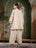 Oversized Embroidered Yoke Cotton Kurta Salwar Set For Women