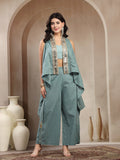 Designer Festive Co-Ord Set with Mirror Work For Women