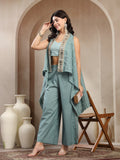 Designer Festive Co-Ord Set with Mirror Work For Women