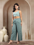 Designer Festive Co-Ord Set with Mirror Work For Women