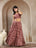 Statement Mirror Work Cape & Skirt Co-Ord Set For Women