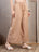 Peach Cotton Palazzo Pants for Women - view 5