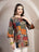 Patchwork Print Short Kurti for Women - view 6