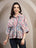 Printed Dolman Sleeve Shirt for Women - view 1