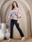 Printed Dolman Sleeve Shirt for Women - view 6