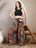 Patchwork Print Cotton Palazzo Pants for Women - view 6
