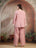 Dusty Pink Cotton Co-Ord Set for Women - view 4