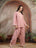 Dusty Pink Cotton Co-Ord Set for Women - view 5