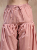 Dusty Pink Cotton Co-Ord Set for Women - view 7