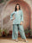 Aqua Cotton Co-Ord Set for Women - view 1