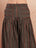 Black Printed Cotton Flared Palazzo for Women - view 4