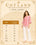 Pink Cotton Lace Detail Short Kurti for Women - size/style chart