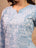 Blue Jaipur Inspired Cotton Short Kurti for Women - view 4
