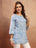Blue Jaipur Inspired Cotton Short Kurti for Women - view 6