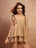 Beige Cotton Tie-Strap Playsuit for Women - view 5